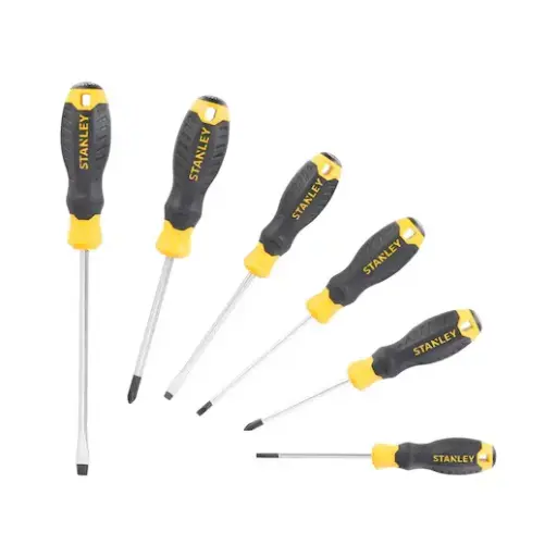 [STHT16165-0] STHT16165-0 STANLEY® CUSHION GRIP™ Parallel Flared Screwdriver Set (6 pc.)