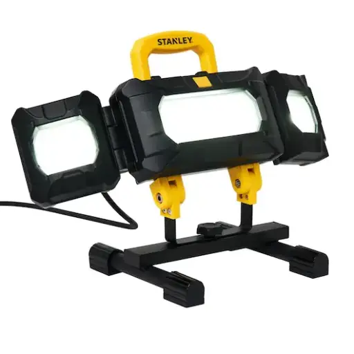 [SXLS37180E] SXLS37180E STANLEY® 50W IP54 4500 Lumen Multi Directional Mains Powered Work Light