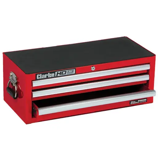 [CBB203C] Clarke CBB203C 7638012 3 Drawer Step Up Chest 