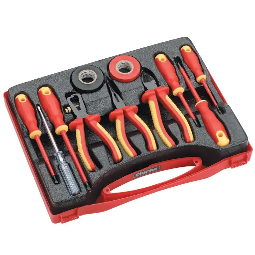 [CHT663] Clarke CHT663 1801663 11 piece Insulated Electrical Tool Kit